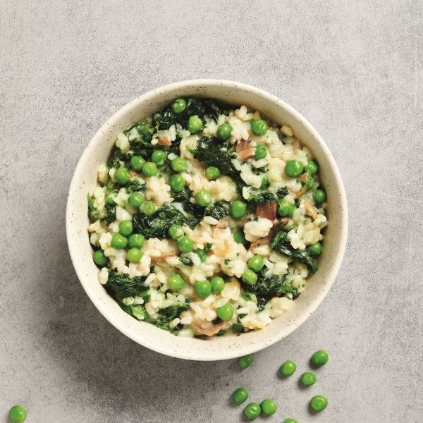 Risotto de légumes de printemps